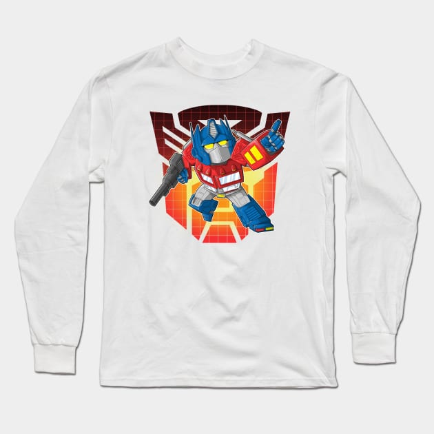 Chibimus Prime! Long Sleeve T-Shirt by Skullpy